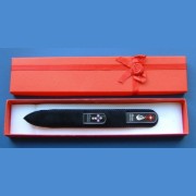 BOHEMIA dárková sada skleněných pilníků Swarovski 2SW vzor  4-5 Dárkové sady Swarovski